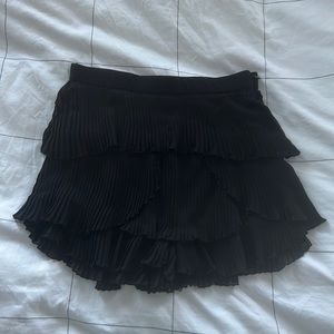 Zara Pleated Mini Skirt